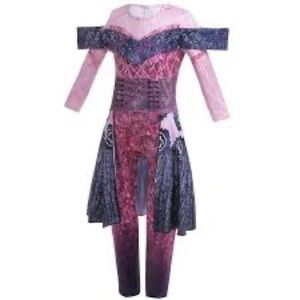 Zhi Xuan Tong Girls Costume Outfit Size 130 Girls Mal Descendants EUC